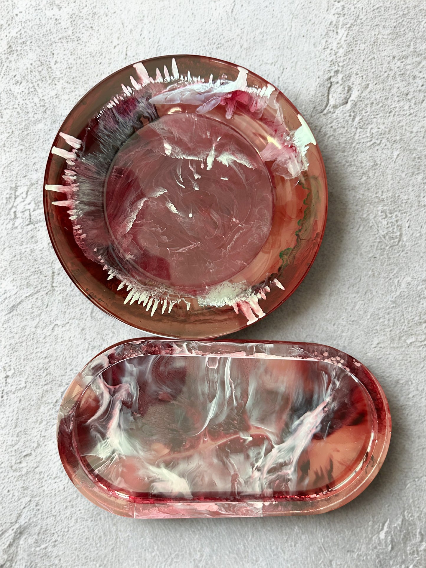Set of Epoxy Trays